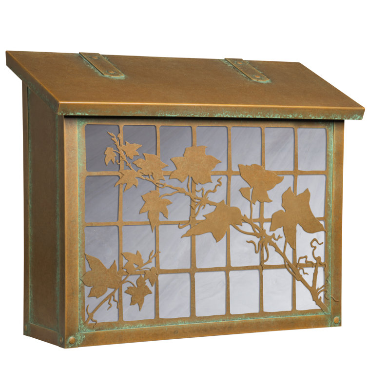 America's Finest Lighting Company English Ivy Wall Mounted Mailbox